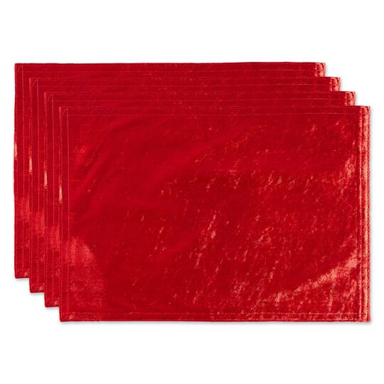 DII® Velvet Placemats, 4ct.